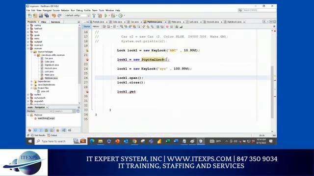 Java Interface vs Abstract vs Enum class Explained | Java Certification | IT Expert System, INC смотреть онлайн