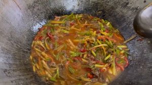 УЙГУРСКИЙ ДОМАШНИЙ ЛАГМАН/Я ОТКРЫЛ СВОЙ РЕСТОРАН В БИШКЕКЕ