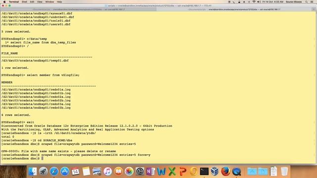 Duplicate/Clone 12c Database on Same Server & Same ORACLE_HOME Using RMAN смотреть онлайн