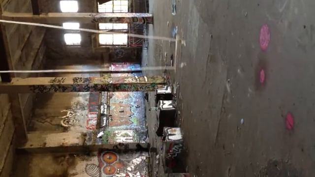 Swing Wing In Abandoned Factory In Berlin 01