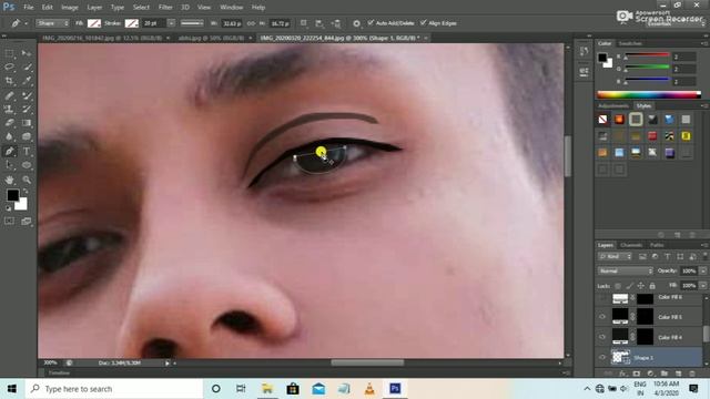 How to make cartoon image (vector image) in photoshop. ............ смотреть онлайн