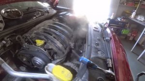 Замена сальника коленвала Рено Меган 2. Часть 2