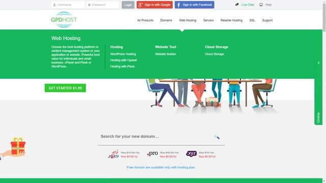 Как выбрать хороший хостинг для сайта - GPDHost.com смотреть онлайн