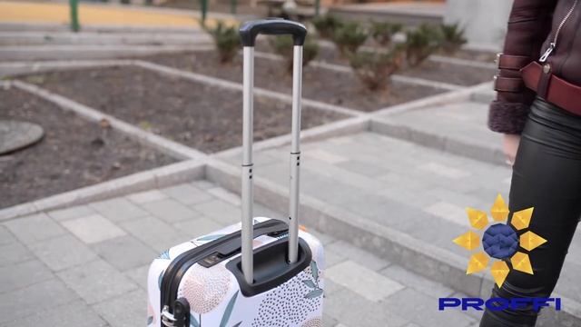 PROFFI | Чемодан со ВСТРОЕННЫМИ ВЕСАМИ на 4-х колесах PANORAMA SMART смотреть онлайн