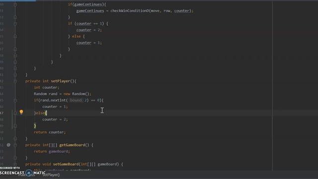 Connect 4 in Java Part 1 - Random number generation смотреть онлайн