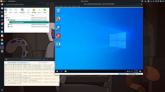 VirtualBox VM automation demo using Python on Linux (old) смотреть онлайн