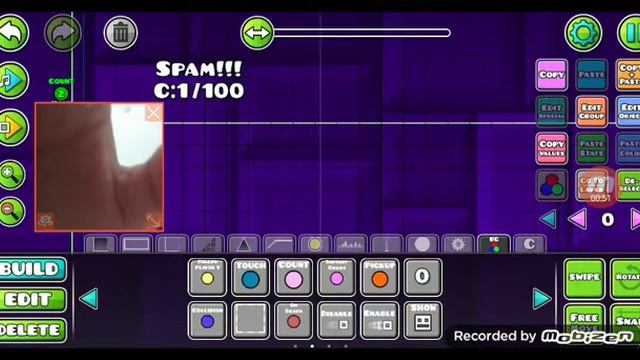 КАК СДЕЛАТЬ SPIDER SPAM В GEOMETRY DASH 0-100 КЛИКОВ смотреть онлайн