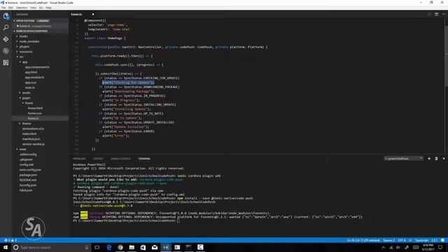 Updating Ionic Apps with Code Push смотреть онлайн
