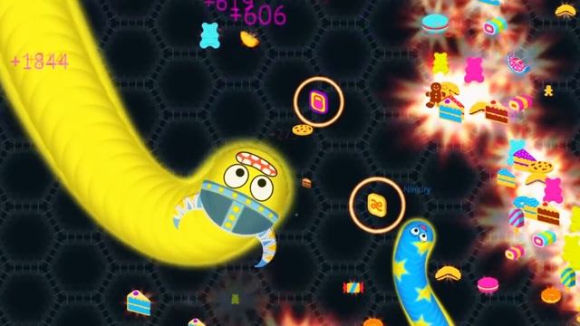Wormate.io - The Angry Viking Snake Goes To Valhalla! смотреть онлайн