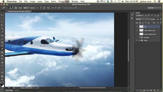 Make an still propeller spin in photoshop смотреть онлайн