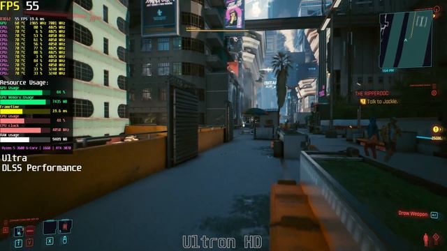 Cyberpunk 2077 | RTX 3070 | 4K Performance Test | All Settings | DLSS/Raytracing
