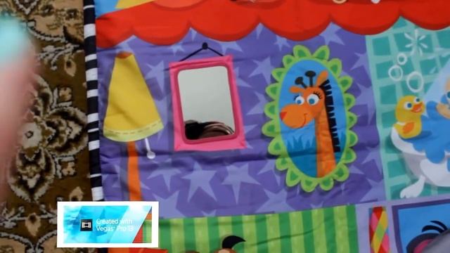 Развивающий коврик "Весёлый дом" Playgro.Обзор смотреть онлайн