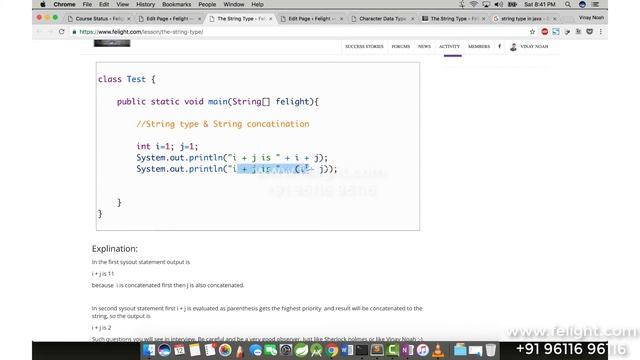 [Java Basics] String type in Java смотреть онлайн