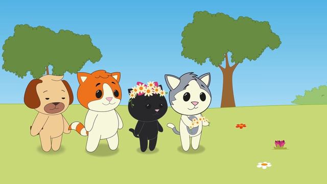 Munchkin and the First Day of Spring Episode 13 | KONDOSAN Cartoon for kids in English Tv смотреть онлайн