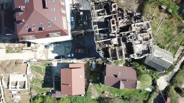 Последствия пожара в жилом доме по ул. Пятигорская 92/4, Сочи смотреть онлайн