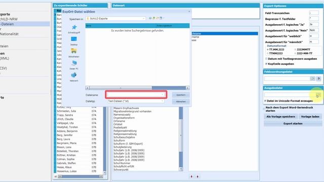 Datenexport im xlsx- oder txt-Format смотреть онлайн