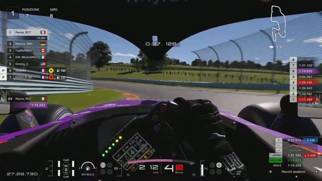 Hotlap SuperFormula Watkins Glen - 1.19.0 - Gran Turismo 7 PS5 - w/DualSense смотреть онлайн