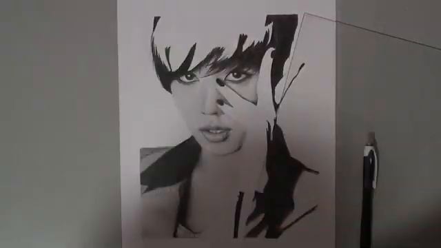 Ryu Hwayoung (T-Ara) - Graphite Pencil _Drawing смотреть онлайн