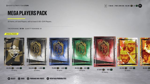 NHL™ 22 Открываем призовые наборы за предзаказ + Бонус Мега набор за 50к смотреть онлайн