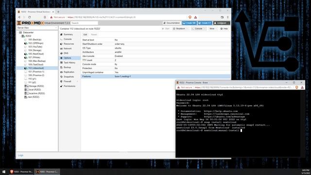 Build Your Own NextCloud Container For Proxmox смотреть онлайн