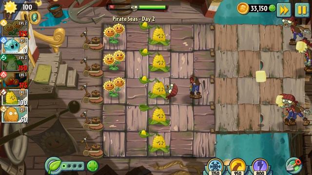 Plants VS Zombies 2 - Пиратские моря - День 2. #27 смотреть онлайн