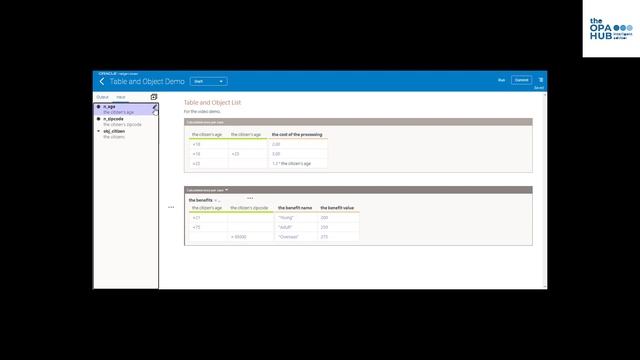 Intelligent Advisor - Hub Authoring - Tables and Objects смотреть онлайн