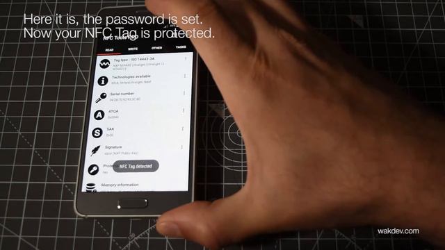 NFC Tools : How to protect your NFC tag смотреть онлайн