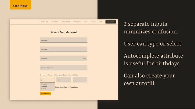 Designing Accessible Sign Up Forms смотреть онлайн