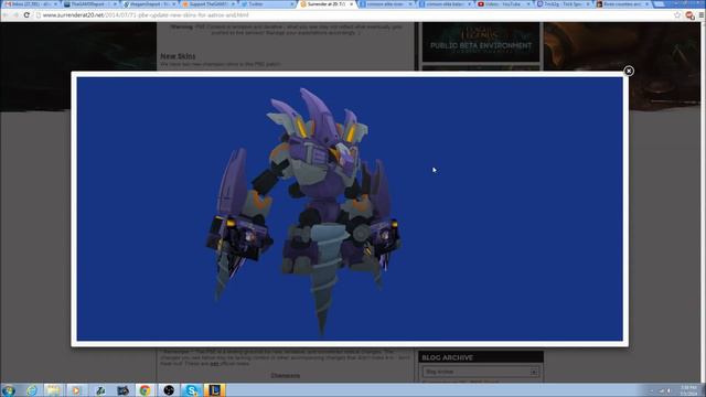 Mecha Aatrox & Mecha Malphite Skin Spotlight Model (League Of Legends) LOL PBE , EthanD / EthanDJ смотреть онлайн