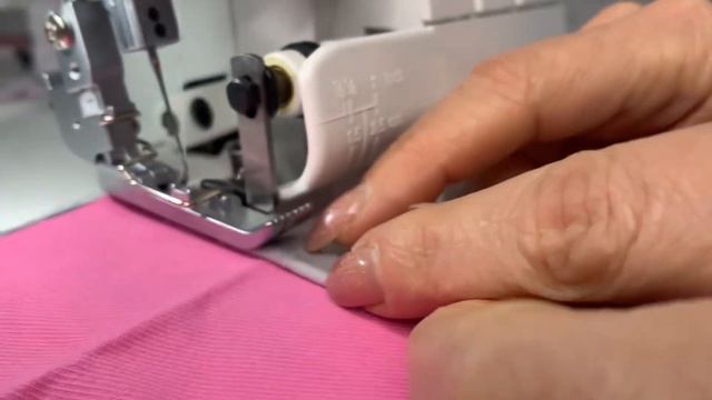 КАК ВШИТЬ КАНТ НА ОВЕРЛОКЕ.