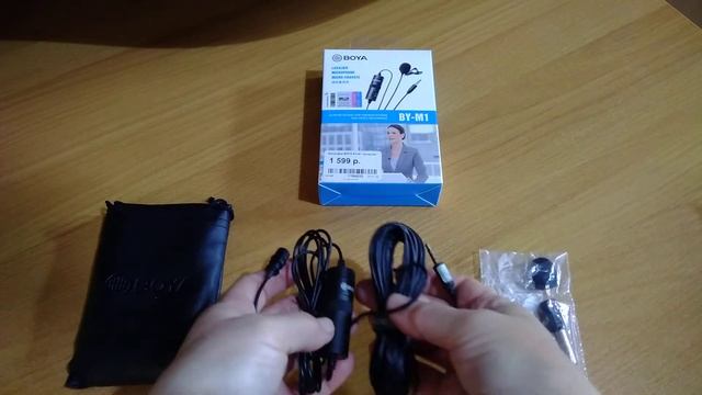Микрофон BOYA BY-M1 прищепка. Небольшое видео. смотреть онлайн