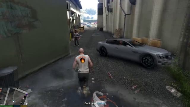 GTA 5 PC MODS - SINGLE PLAYER HEIST MISSION смотреть онлайн