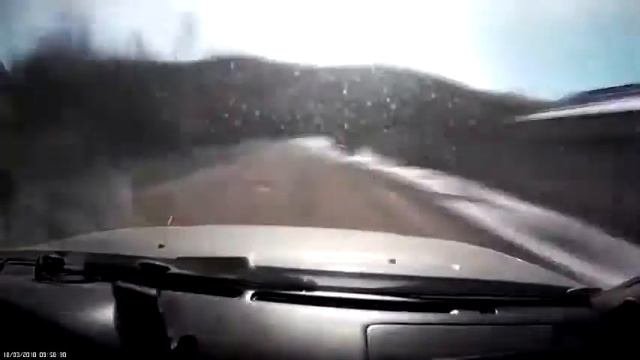 Дорога из Бишкека на горнолыжную базу Ак-Таш за 5 минут смотреть онлайн