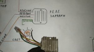 DC СХЕМА ПРОВОДКИ КИТАЙСКИХ МОТОЦИКЛОВ