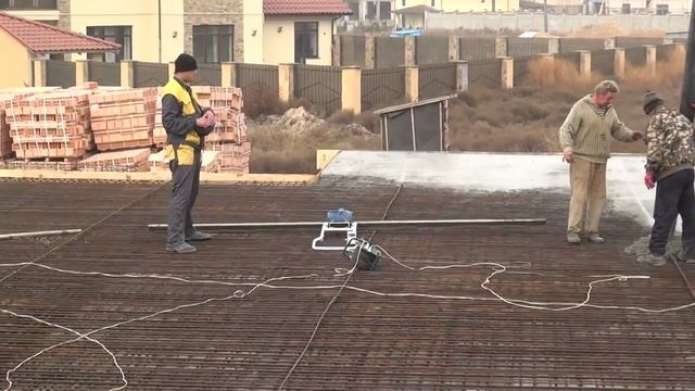 Бетонирование перекрытия малоэтажного дома смотреть онлайн