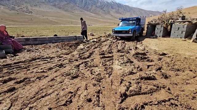 Life In The Village.  Unity In A Large Rural Family To Build A House #villagelife