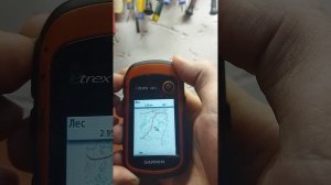 Пример, работы карт на навигаторе garmin etrex 20x топографическая карта, ГГЦ