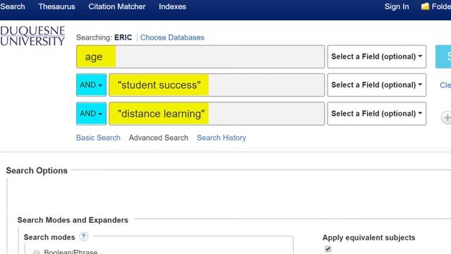 Keywords for Effective Database Searches смотреть онлайн