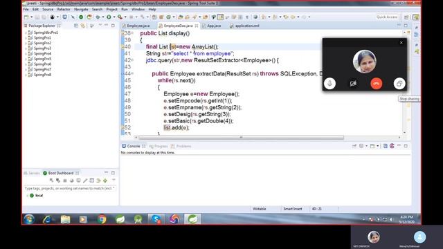 Java Spring Jdbc 4 смотреть онлайн