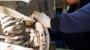 Скрип в передней подвеске