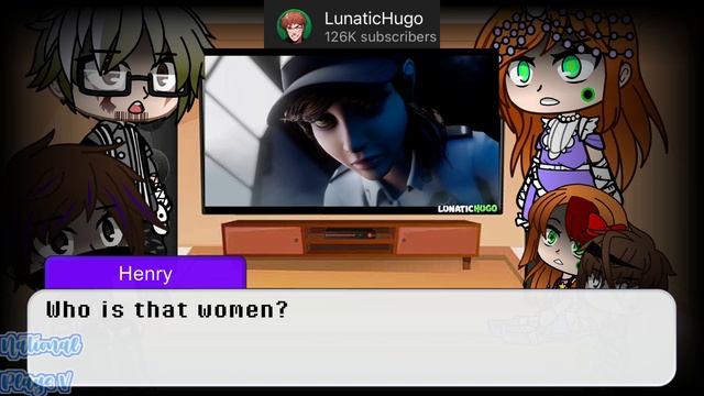 Afton Family (+ Henry) React to William Afton // Part 1??? смотреть онлайн