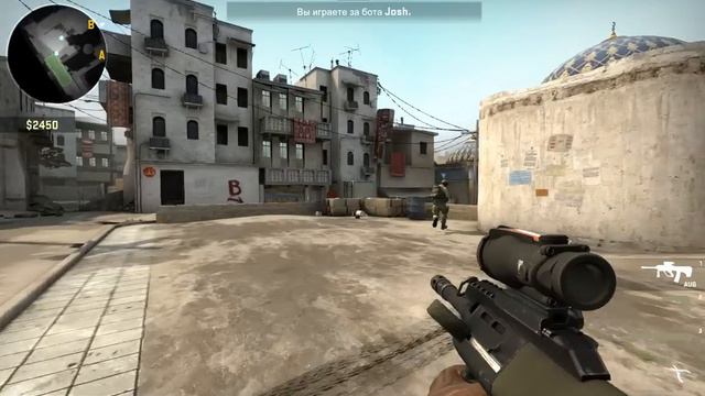 CS:GO #3-Прикалываемся с ботами!! смотреть онлайн