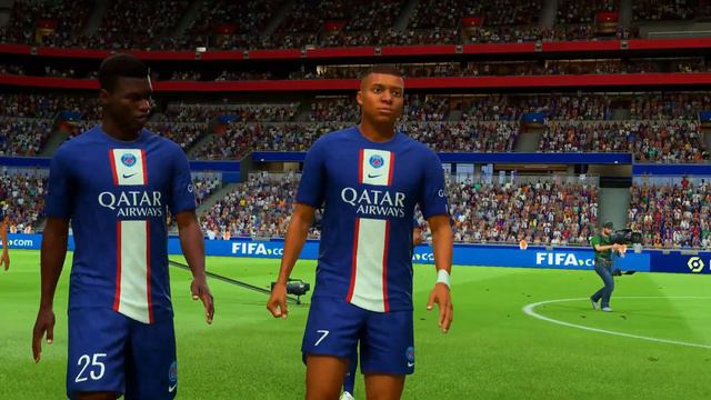 FIFA 22 - Lyon vs PSG Full Match | Ligue 1 22/23 [PC] смотреть онлайн