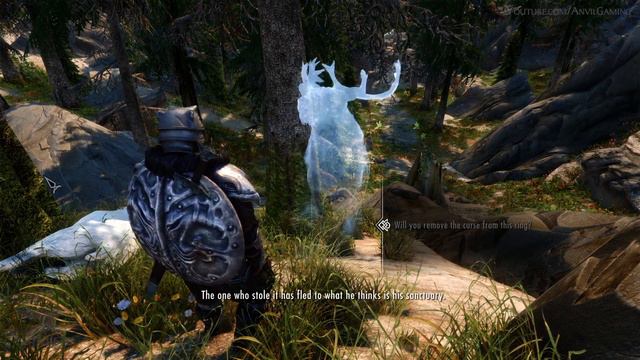 Skyrim - Savior's Hide/Ring of Hircine [All Options] смотреть онлайн