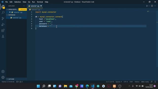 Belajar Menggunakan Database MySQL Menggunakan Python | Tutorial Database (Part 1) смотреть онлайн
