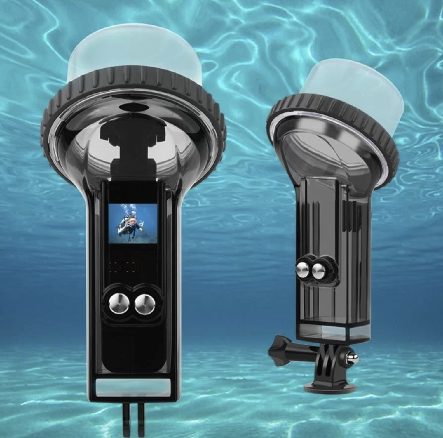 Подводный аквабокс для DJI Osmo Pocket 2 + ручка 23020848