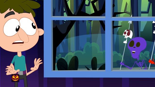 Skeleton March | Scary Nursery Rhymes | Kids Songs For Children смотреть онлайн