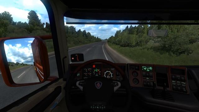 Обзор карта «Республика Карелия»/ Работа на SCANIA/ ETS 2 [1.36] смотреть онлайн