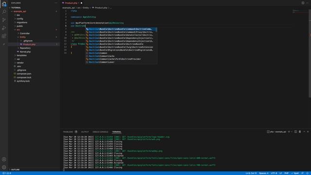 How to install API Platform with composer and create an ApiResource смотреть онлайн