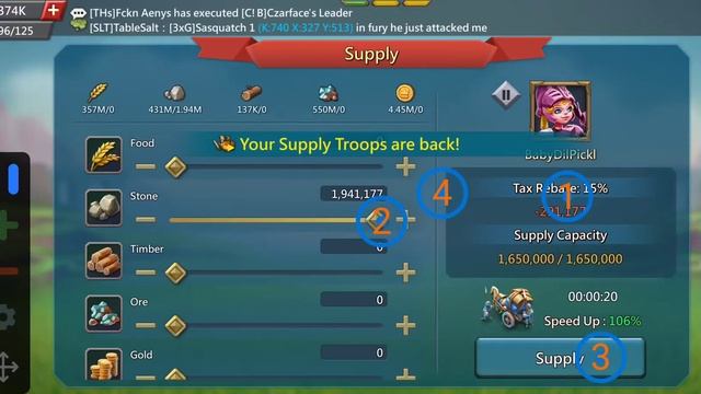 Using Macros to send resources RSS in Lords Mobile (not a Bot) смотреть онлайн